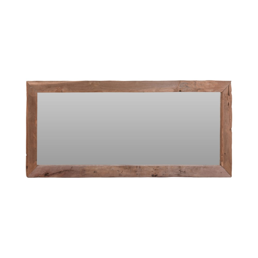 MIRROR RECLAIMED TEAK 100X70CM