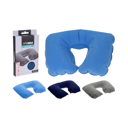 NECK PILLOW INFLATABLE 3ASS