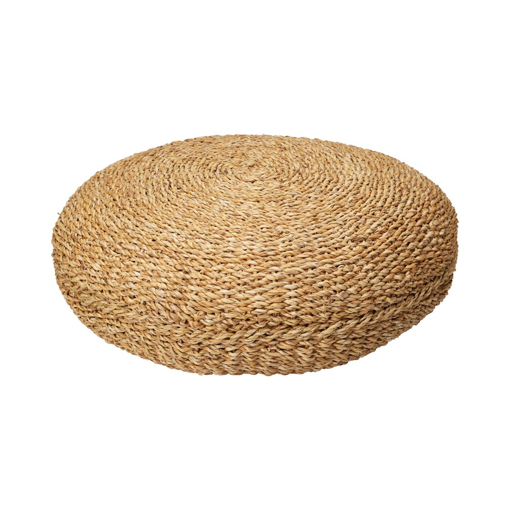 POUF ROUND NATURAL 58X58X38CM