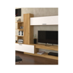 ΣΥΝΘΕΣΗ OMELA GOLD OAK/WHITE 260X42X193