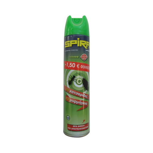 SPIRA SPRAY ΕΡΠΟΝΤΑ ΕΝΤΟΜΑ 300ml. -1,50€