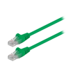 Καλώδιο δικτύου CAT 5e, U/UTP patchcable, 0.5m, σε πράσινο χρώμα.