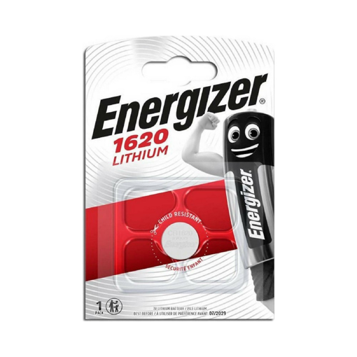 Μπαταρία λιθίου (κουμπί) Energizer CR1620 σε blister 1 μπαταρίας.