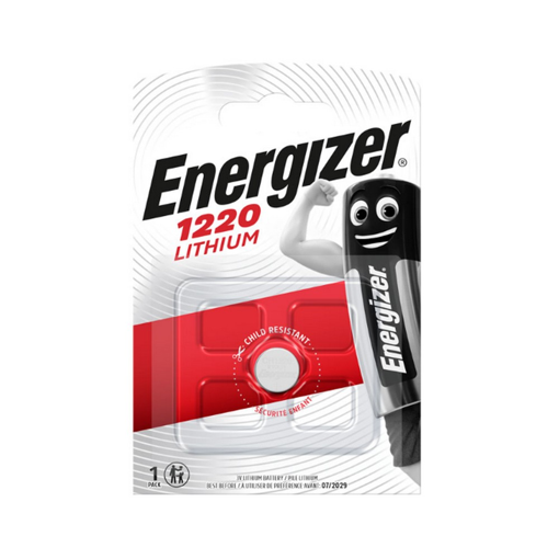 Μπαταρία λιθίου Energizer CR1220 3V σε blister 1 μπαταρίας.