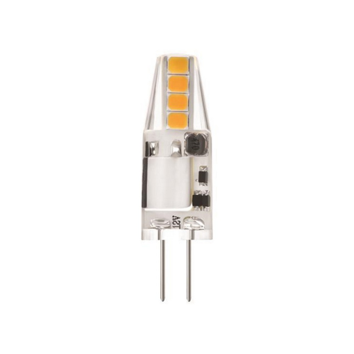 ΛΑΜΠΑ LED SMD 2W G4 6500K ΣΙΛΙΚΟΝΗΣ 12V DOUBLE BLISTER