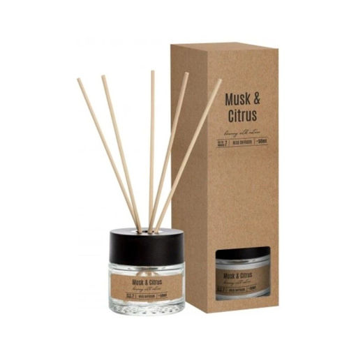 BISPOL ΑΡΩΜΑΤΙΚΟ ΜΕ STICKS 50ml MUSK & CITRUS