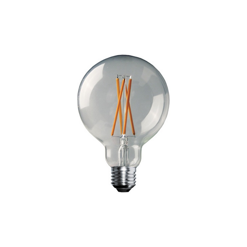 ΛΑΜΠΑ LED ΓΛΟΜΠΟΣ G95 CROSSED FILAMENT 11W Ε27 6500K 220-240V DIMMABLE CLEAR