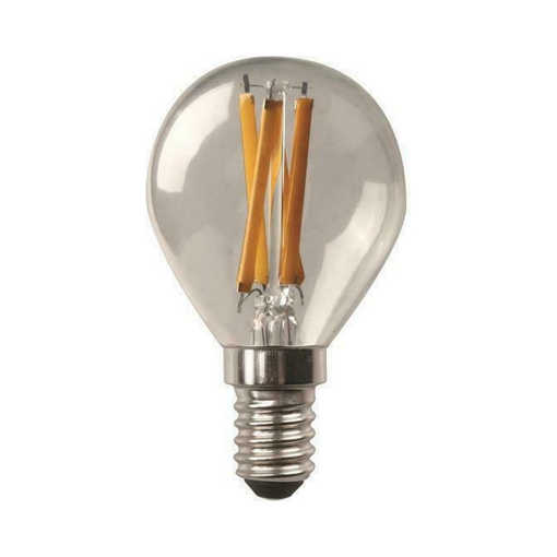 ΛΑΜΠΑ LED ΣΦΑΙΡΙΚΗ CROSSED FILAMENT 6.5W E14 3000K 220-240V