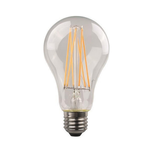 ΛΑΜΠΑ LED ΚΟΙΝΗ CROSSED FILAMENT 7W E27 3000K 220-240V CLEAR