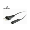 CABLEXPERT POWER CORD EU INPUT 2PIN PLUG 1,8M