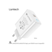 LAMTECH FAST CHARGER TYPE-C PD30W WHITE