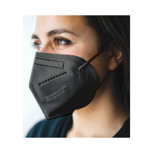 DISPOSABLE MEDICAL MASK FFP2 ΜΑΥΡΗ THRACE GROUP (ΕΛΛ.)