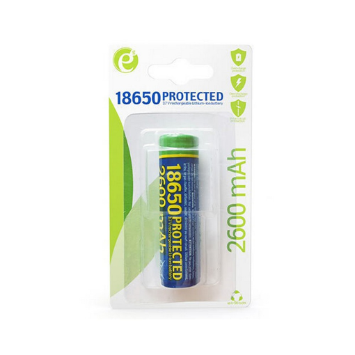 ENERGENIE LITHIUM-ION 18650 BATTERY PROTECTED 2600 mAh