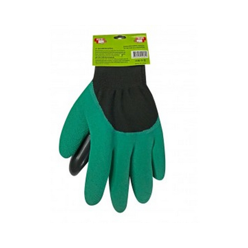 188-067/GLOVE ΓΑΝΤΙΑ ΕΡΓΑΣΙΑΣ 23Χ10 POLY/LATEX/PVC ΜΕ ΤΑ ΝΥΧΙΑ