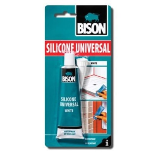 (P) Σιλικόνη Bison Universal 60 ml, σε διάφανη απόχρωση