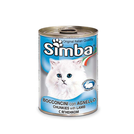 ΓΑΤΟΤΡΟΦΗ 400gr SIMBA (ΕΛ) αρνί