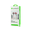 LAMTECH TYPE-C SMARTPHONE EARPHONES WITH MIC RED