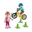 Playmobil Special Plus Παιδάκια Με Πατίνια Και Ποδήλατο BMX 70061