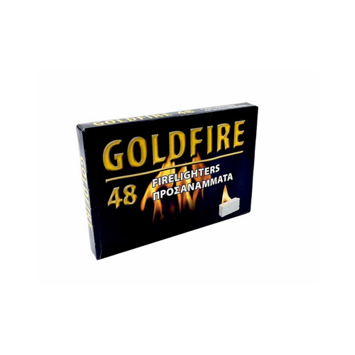 (p) GOLDFIRE FIRELIGHTERS 48s (ΠΡΟΣΑΝΑΜΜΑ)