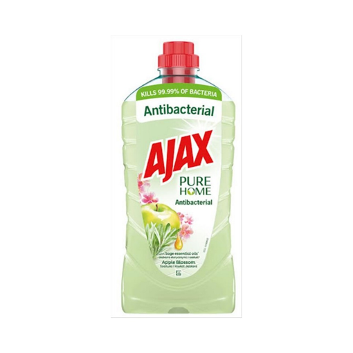 AZAX ΥΓΡΟ ΠΑΤΩΜΑΤΟΣ 1LT ΑΝΤΙΒΑΚΤΗΡΙΔΙΑΚΟ PURE HOME ΜΗΛΟ