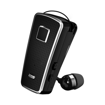 LAMTECH RETRACTABLE BT 5.0 CLIP ON HEADSET BLACK (HANGING CORD)