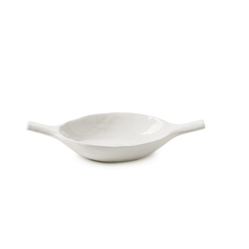 YLI POD BOWL ALABASTER WHITE 16,5X12X4CM