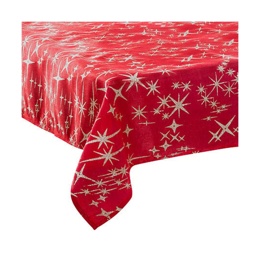 TABLECLOTH STARS SPARK 140X240