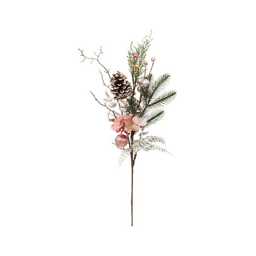 PINK GLD BOUQUET BRANCH 64CM