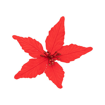 ORNAMENT RED POINSETTIA 20CM