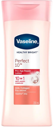 VASELINE BODY LOTION 200ML HEALTHY BRIGHT PERFECT 10