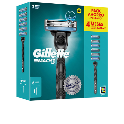 GILLETTE ΞΥΡΙΣΤΙΚΗ ΜΗΧΑΝΗ ΜΕ 6 ΑΝΤΑΛΛΑΚΤΙΚΑ 3ΛΕΠΙΔΩΝ MACH3