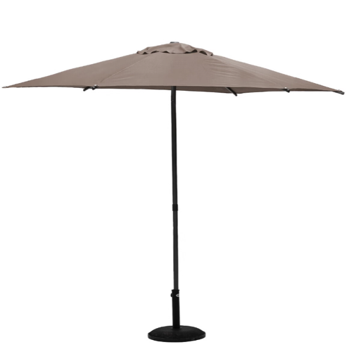 (P) ΟΜΠΡΕΛΑ TAUPE Nadia straight tilting parasol 2.7 m